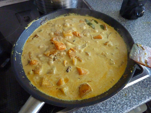 Potato-pumkin
curry